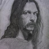 Autoretrato y Retrato de Diego  . % Lenin Sossa tarafından hazırlanan Geleneksel illüstras, on, Güzel sanatlar, Eskiz çizimi, Kalem Çizimi, Çizim, Portre Çizimi, Gerçekçi Çizim, Sanatsal Çizim, Ve Şekil Çizimi projesi - 06.10.2024