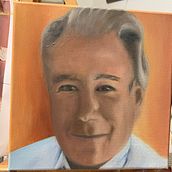 Mi proyecto del curso: Retrato con pintura al óleo: explora la luz y las sombras. Fine Arts, Painting, and Oil Painting project by Carmen Suárez Freile - 06.10.2024