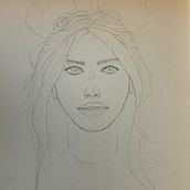 Mon projet du cours : Portrait illustré à l’aquarelle. Traditional illustration, Fine Arts, Painting, Drawing, Watercolor Painting, Portrait Drawing, and Artistic Drawing project by Catherine Tremblay - 06.11.2024
