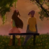 Una hermosa vista. Digital Illustration project by Daphne Chávez - 05.15.2024