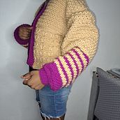 Mon projet du cours : Crochet : concevez et créez des vêtements romantiques . % bagagnanla tarafından hazırlanan Moda Tasarımı, Elyaf Sanatları, Kendin Yap, Tığ işi, Ve Tekstil Tasarımı projesi - 06.10.2024