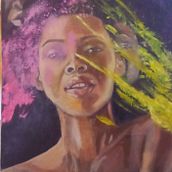 Mi proyecto del curso: Técnicas experimentales de retrato al óleo Ein Projekt aus dem Bereich Bildende Künste, Malerei und Ölmalerei von Yohandy Manuel Iglesias Martinez - 11.06.2024