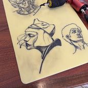 Mi proyecto del curso: Tatuaje para principiantes. Tattoo Design project by David Nuñez Bahena - 06.08.2024