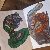 Neurographics . Ilustração tradicional, Criatividade, e Sketchbook projeto de Hannah Davies - 12.06.2024