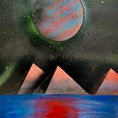 Spray Paint pieces. Painting, Acr, and lic Painting project by Luke Goldstein - 06.12.2024