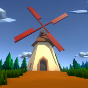 Mi proyecto del curso: Modelado de escenarios low poly para videojuegos. 3D, and 3D Modeling project by Mauricio Melero - 06.11.2024