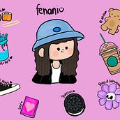 Mi proyecto del curso: Creación de personajes kawaii en 3D con Blender. Un progetto di Illustrazione tradizionale, Character design, Illustrazione digitale, Modellazione 3D e Manga di Ma. Fernanda Pineda Guereca - 05.06.2024