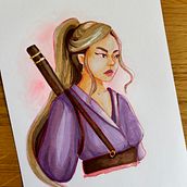 Mi proyecto del curso: Ilustración con marcadores: encuentra tu estilo. Traditional illustration, Painting, Comic, and Color Theor project by Cristina Cáceres Martín - 06.12.2024