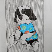 Meu projeto do curso: Diário ilustrado: preencha seu sketchbook com experiências. Projekt z dziedziny Trad, c, jna ilustracja, Sketching,  R, sunek, Sketchbook,  R i sunek atramentem użytkownika noites - 13.06.2024