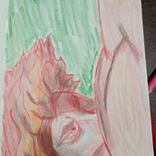Mi proyecto del curso: Dibujo de retratos llamativos con lápices de colores. Drawing, Portrait Drawing, Sketchbook, and Colored Pencil Drawing project by emiaviles66 - 06.12.2024