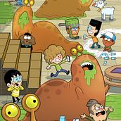 Creepy Cafetorium Series by Epic! Ein Projekt aus dem Bereich Kinderillustration, Digitale Illustration und Comic von Anna-Maria Jung - 13.06.2024