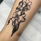 Meu projeto do curso: Tatuagem para principiantes . Tattoo Design project by João Victor Camargo - 06.14.2024