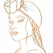 My project for course: Digital Portraits in Procreate with Graphical Elements. Digital Illustration, Portrait Drawing, and Figure Drawing project by bwrightart1 - 06.14.2024