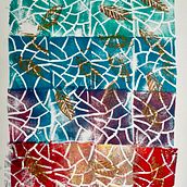 My project for course: Sketchbooking with Handmade Stamps. Traditional illustration, Pattern Design, Printing, Sketchbook, and Engraving project by rayna_cil - 06.14.2024