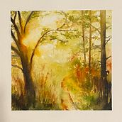My project for course: Dreamy Watercolor Landscapes: Paint with Light. Un progetto di Pittura e Pittura ad acquerello di Mara Ionescu - 14.06.2024