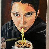 My project for course: Expressive Oil Portraiture: Explore the Alla Prima Technique. Fine Arts, Painting, and Oil Painting project by Katharine Owens - 06.15.2024