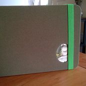 Mi proyecto del curso: Técnicas de encuadernación DIY Ein Projekt aus dem Bereich Bildende Künste, Buchbinderei und DIY von enr_alonso - 15.06.2024