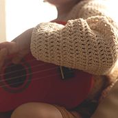Mi proyecto del curso: Top-down: prendas a crochet de una sola pieza. Fashion Design, Fiber Arts, DIY, Crochet, and Textile Design project by Amalia Rivas - 06.15.2024