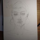 Meu projeto do curso: Caderno de retratos: explore o rosto humano. Un progetto di Bozzetti, Disegno, Disegno di ritratti, Disegno artistico e Sketchbook di Hellen C Nanini V Morato - 17.06.2024