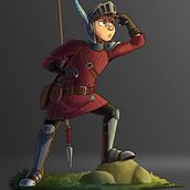 Meu projeto do curso: Concept art para design de personagens e worldbuilding Ein Projekt aus dem Bereich Traditionelle Illustration, Design von Figuren, Digitale Illustration, Concept Art, Digitale Zeichnung und Digitale Malerei von Maxine Santos - 18.06.2024