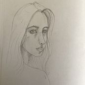 Mi proyecto del curso: Sketchbook de retrato: explora el rostro humano. Projekt z dziedziny Sketching,  R, sunek, Portret,  R, sunek art, st, czn i Sketchbook użytkownika mic_demili_1 - 18.06.2024