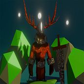 Mi proyecto del curso: Modelado de personajes low poly para videojuegos. Un proyecto de 3D, Modelado 3D, Videojuegos, Diseño de personajes 3D y Diseño de videojuegos de ceaguinaga - 15.06.2024