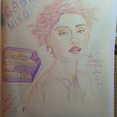 Mein Abschlussprojekt für den Kurs: Lebendiges Porträtzeichnen mit Buntstiften Ein Projekt aus dem Bereich Zeichnung, Porträtzeichnung, Sketchbook und Zeichnen mit Buntstiften von Claudia Steffen - 18.06.2024