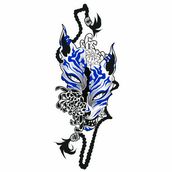 Mi proyecto del curso: Cómo diseñar un tatuaje. Een project van Traditionele illustratie y  Tatoeageontwerp van Valeria María Expósito Francisco - 19.06.2024