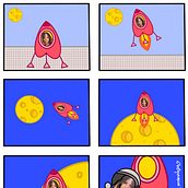 Creative Drawing Techniques for Beginners, the one with the spaceship. Un proyecto de Diseño, Ilustración tradicional, Dibujo a lápiz y Dibujo de Selin Gokce - 19.06.2024