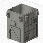 Mi proyecto del curso: Introducción al diseño e impresión en 3D. Un progetto di 3D, Design industriale, Product design, Modellazione 3D e Progettazione 3D di Rene Andres Quintanilla Benitez - 16.06.2024