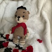 Mein Abschlussprojekt für den Kurs: Amigurumi: Häkle und designe lebendige Figuren. Arts, Crafts, Fiber Arts, Art To, s, Creating with Kids, Crochet, and Amigurumi project by abc020202 - 06.19.2024