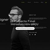 Mi proyecto del curso: Introducción al diseño UI - Alexis Évora Carmona. Un progetto di Design, Design interattivo, Web design, Design per smartphone e Progettazione di applicazioni di Alexis Évora Carmona - 16.06.2024
