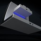 Coluna de som inspirada nas linhas da Playstation. . Design, and 3D project by Vasco Ribeiro - 02.10.2024