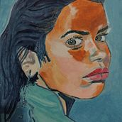 Mi proyecto del curso: Retrato expresivo al óleo: explora la técnica alla prima. Un progetto di Belle arti, Pittura e Pittura ad olio di Reynaldo Caro Ayala - 20.06.2024