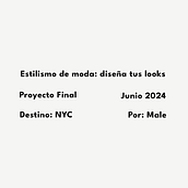 Mi proyecto del curso: Estilismo de moda: diseña tus looks . % María Alejandra Espitia Martínez tarafından hazırlanan Tasarım, Ve Moda Tasarımı projesi - 06.20.2024