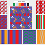 My project for course: Fundamentals of Pattern Design. Design, Traditional illustration, Graphic Design, and Pattern Design project by nezbul - 06.20.2024