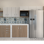 Mi proyecto del curso: Remodelacion de Cocina. Architecture, Interior Design, Decoration, and Spatial Design project by Gabriela Fernández - 06.21.2024