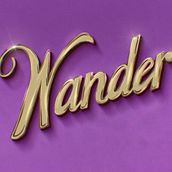 Wander - 3D Chrome Letters in Procreate. T, pograph, T, pograph, and Design project by Monica - 06.21.2024
