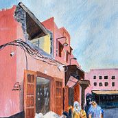 Mijn project van de cursus: Mijlpalen in het leven schilderen met acrylverf. Un progetto di Belle arti, Pittura, Pittura acrilica e Teoria del colore di Willy van Dregt - 21.06.2024