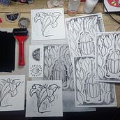 Mi proyecto del curso: Grabado contemporáneo en linóleo. Traditional illustration, Arts, Crafts, Fine Arts, Printing & Ink Illustration project by Enrique Juarez - 06.21.2024