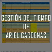 Mi proyecto del curso: Técnicas de gestión del tiempo para creadores y creativos. Een project van Creatieve consultanc, Marketing y Management En Productiviteit van Ariel Alejandro Cárdenas Gutiérrez - 29.06.2024