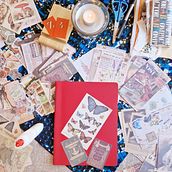 Mi proyecto del curso: Collage geométrico. Un progetto di Belle arti, Collage e Papercraft di Z4 - 23.06.2024