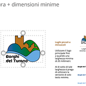 Creation of a logo for a territorial regeneration project: the turano valley (italy). Br, ing & Identit project by Giorgio Scavino - 06.23.2024