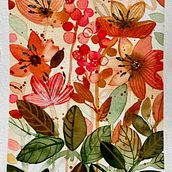 Mi proyecto del curso: Acuarela floral: conecta con la naturaleza. Un proyecto de Ilustración tradicional, Pintura, Pintura a la acuarela e Ilustración botánica de Ana Mora - 20.06.2024