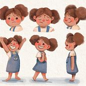 Meu projeto do curso: Ilustração e design de personagens para contos infantis. Un proyecto de Ilustración tradicional, Diseño de personajes, Ilustración infantil y Narrativa de Mari Tallarico - 23.06.2024