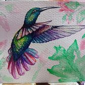 Mi proyecto del curso: Técnicas experimentales de acuarela para principiantes. Un proyecto de Ilustración tradicional, Bellas Artes, Pintura a la acuarela e Ilustración naturalista				 de María Pérez - 24.06.2024