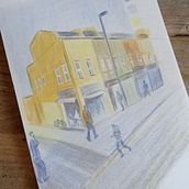 Mój projekt z kursu: Ilustrowanie kolorowymi kredkami w szkicowniku. Traditional illustration, Fine Arts, Sketching, Pencil Drawing, Drawing, Artistic Drawing, and Sketchbook project by bereolya - 06.24.2024
