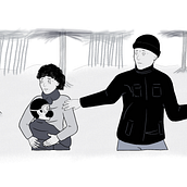 Mi progreso (Proyecto final del curso "Ilustración de storyboards"). Advertising, Film, Video, TV, Film, Drawing, Stor, telling, Stor, board, and Script project by J. Mario Torri - 06.23.2024