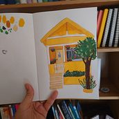 Mein Abschlussprojekt für den Kurs: Gouache-Techniken für Illustrationen. Projekt z dziedziny Trad, c, jna ilustracja, Sketching, Kreat, wność,  R, sunek, Malowanie akwarelą, Sketchbook i Malowanie gwaszami użytkownika tabbygirl - 24.06.2024