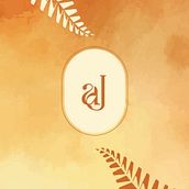 Wedding Card with logo design. Graphic Design, and Logo Design project by Melvin Roy - 05.13.2022